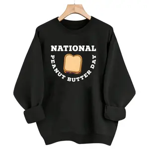 Celebrate PB Day in Style with Our Peanut Butter and Jelly Sandwich Long Sleeve Sweatshirt