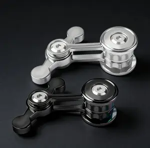 Quiet Metal Fidget Spinner – Stress Anxiety Relief for Office, Cool Gadget Gifts for Men Boys