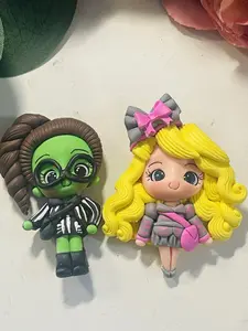 Clay Doll  set    ( 2 pcs)