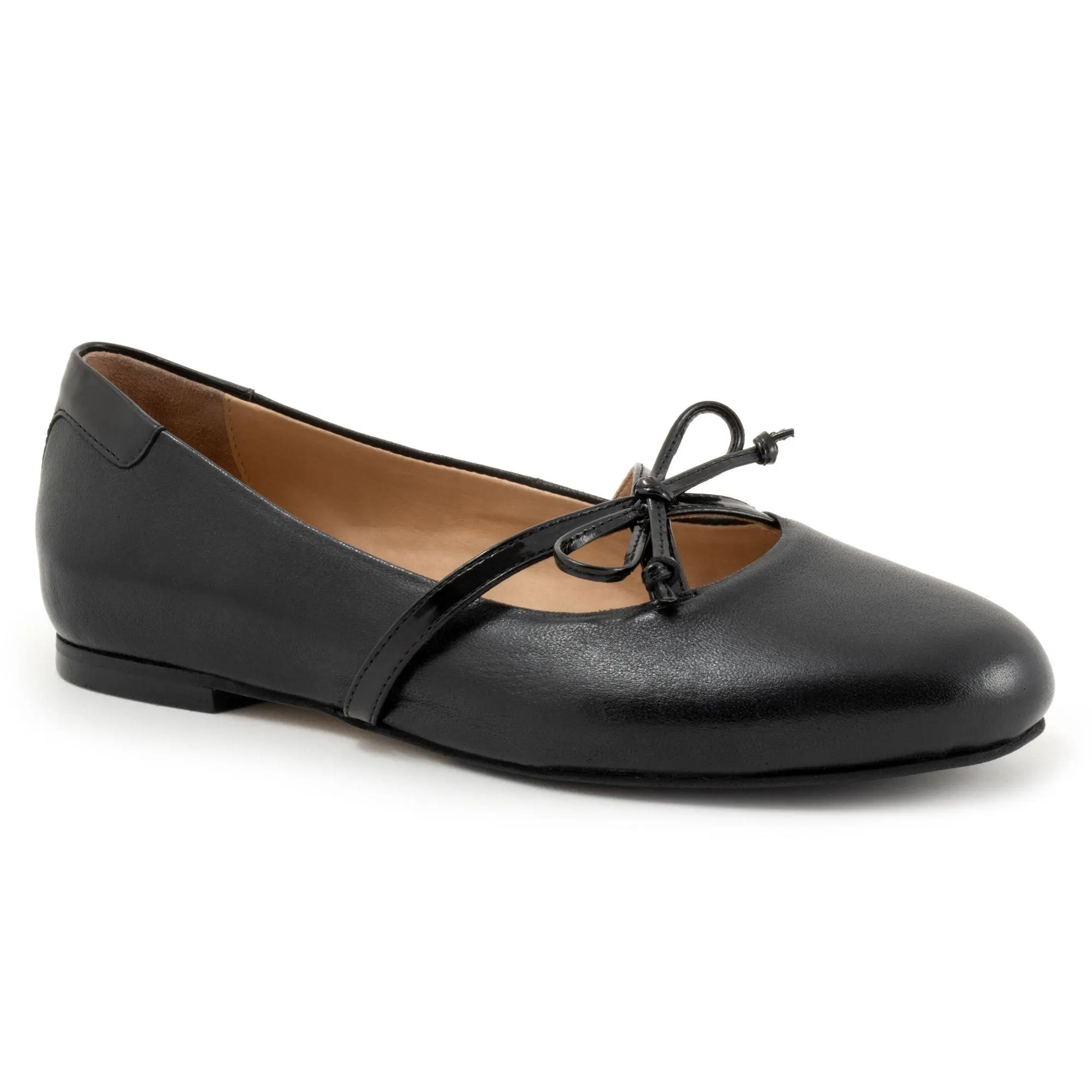 Trotters Carissa Leather Flat