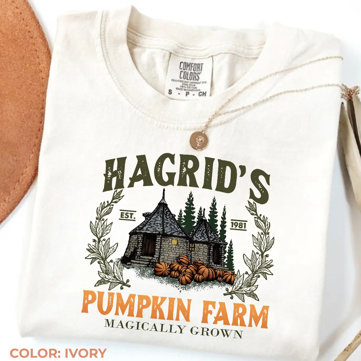 Comfort Colors Retro Groundskeeper Pumpkin Patch Shirt, Cute Fall Tee, Autumn Clothing Graphic Apparel, Whimsical Harvest Top