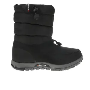 Baffin Womens Cloud Low Waterproof Winter Pull On Casual Boots Ankle - Black