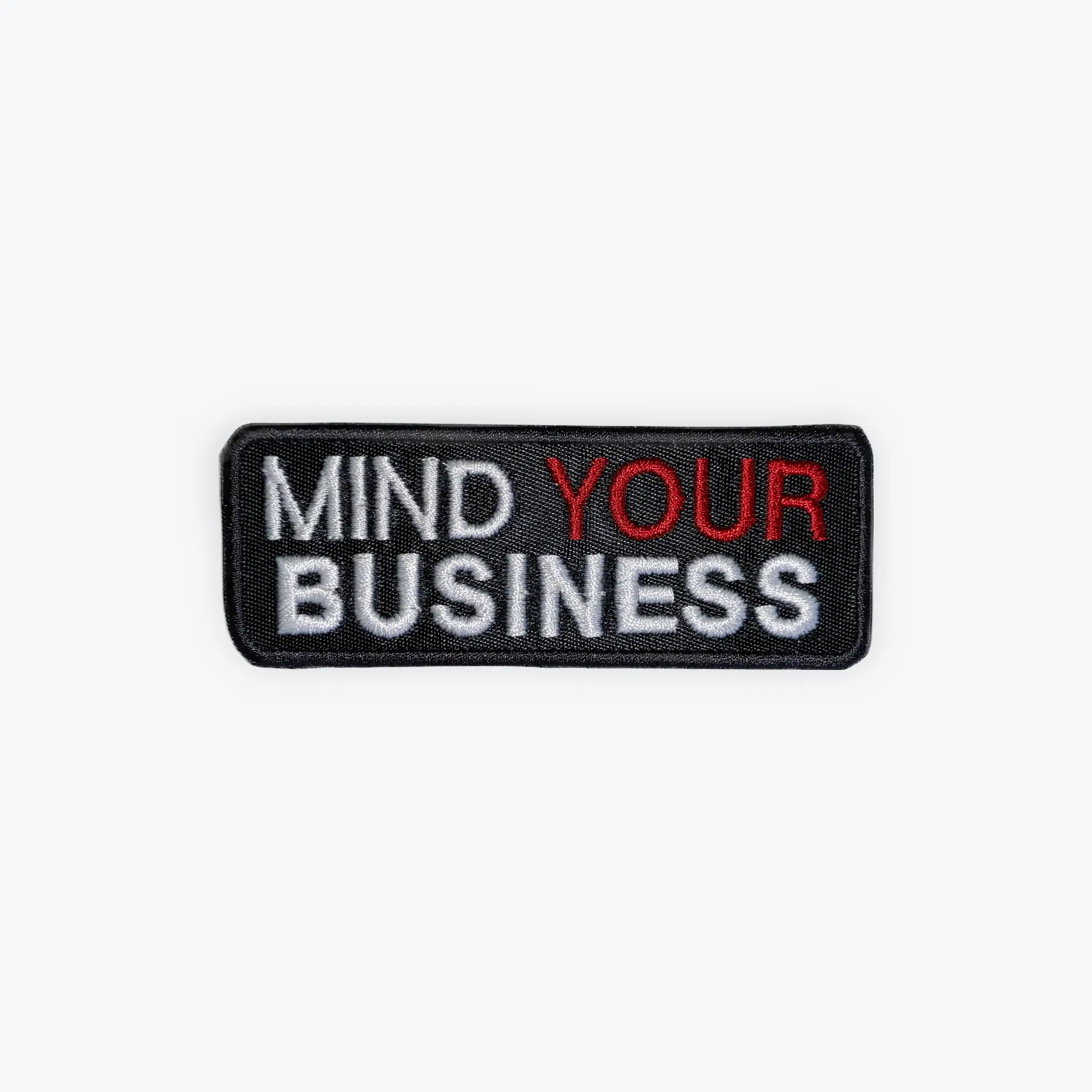 Mind Your Business Motorcycle Patch