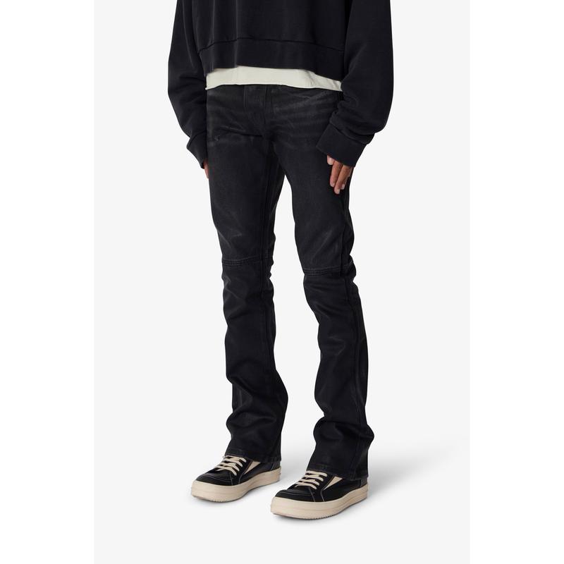 mnml B729 Waxed Denim - Black
