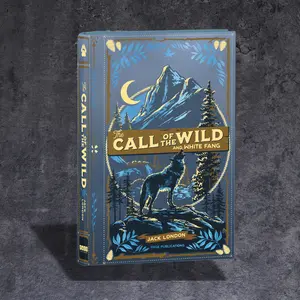 The Call of The Wild and White Fang (Deluxe Hardcover Edition) by Jack London