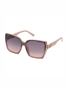 LADIES OVERSIZED RECTANGULAR SUNGLASSES