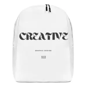 Minimalist Backpack - Hidden Pocket, Durable Zipper Sliders, Lightweight Functional Luggage for Daily Commute