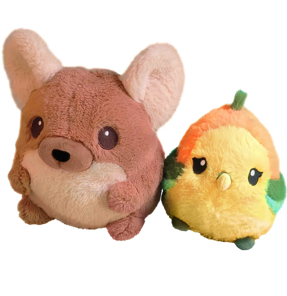 Breb Borb Two-Pack | Medium Autism Friendly Stuffed Animals