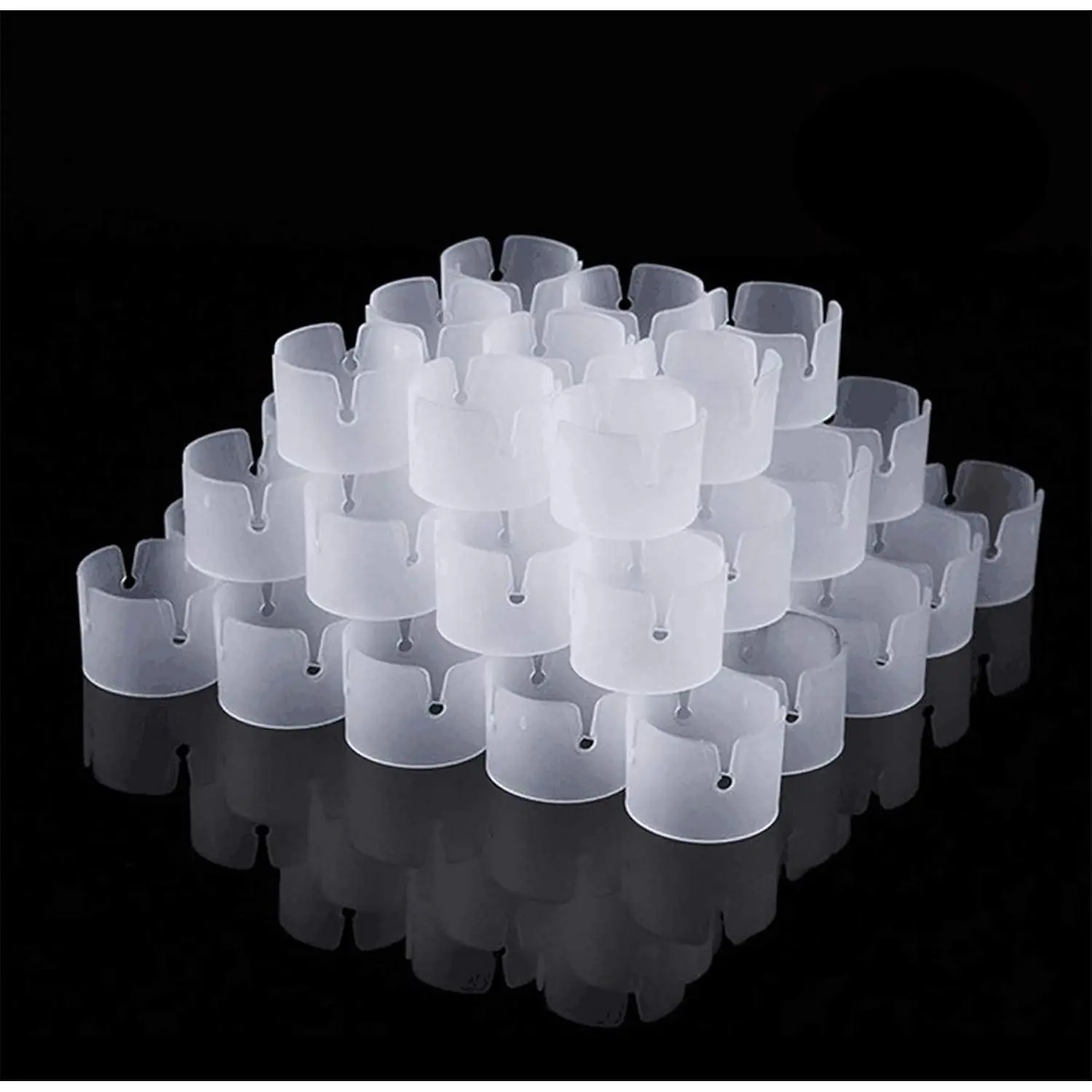120 Pcs Decorative Balloons Rings Balloon Arch Convenient Clip Connector, Wedding Decorations Event Party Supplies Garden Decorations