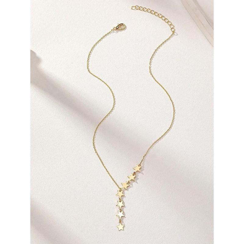 Delicate Flame Sun Ray Necklace – Gold Pendant Chain for Women’s Stylish Look