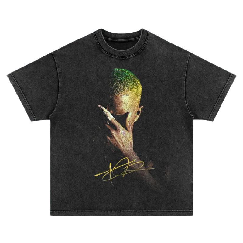 Frank Ocean BLOND Short Sleeve Shirt, Blond Album, Album Cover Tee, Gif for him, Vintage Style Tee, Blonded, Unisex Shirt Gift for her Shortsleeve