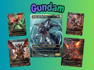 Gundam Waifu Proxy Deck | 100 Cards + Tokens | Full Commander EDH Experience
