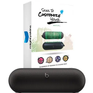 Beats Pill Portable Wireless Bluetooth Speaker and MightySkins Customization Code - Matte Black
