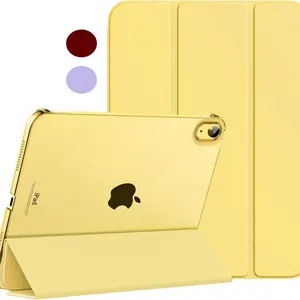 iPad (A16) 11th Generation Tablet Case 11 Inch 2025,iPad 10th Generation Tablet Case 10.9 Inch 2022,Slim Stand Hard PC Translucent Back Shell Smart Cover,Support Touch ID,Auto Wake/Sleep