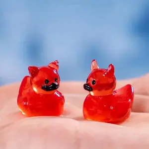 Blind Bad Devil Ducks Every Bad Has One of These Beautiful Creatures Hidden Inside Collect All of Them Red Duck Figurines