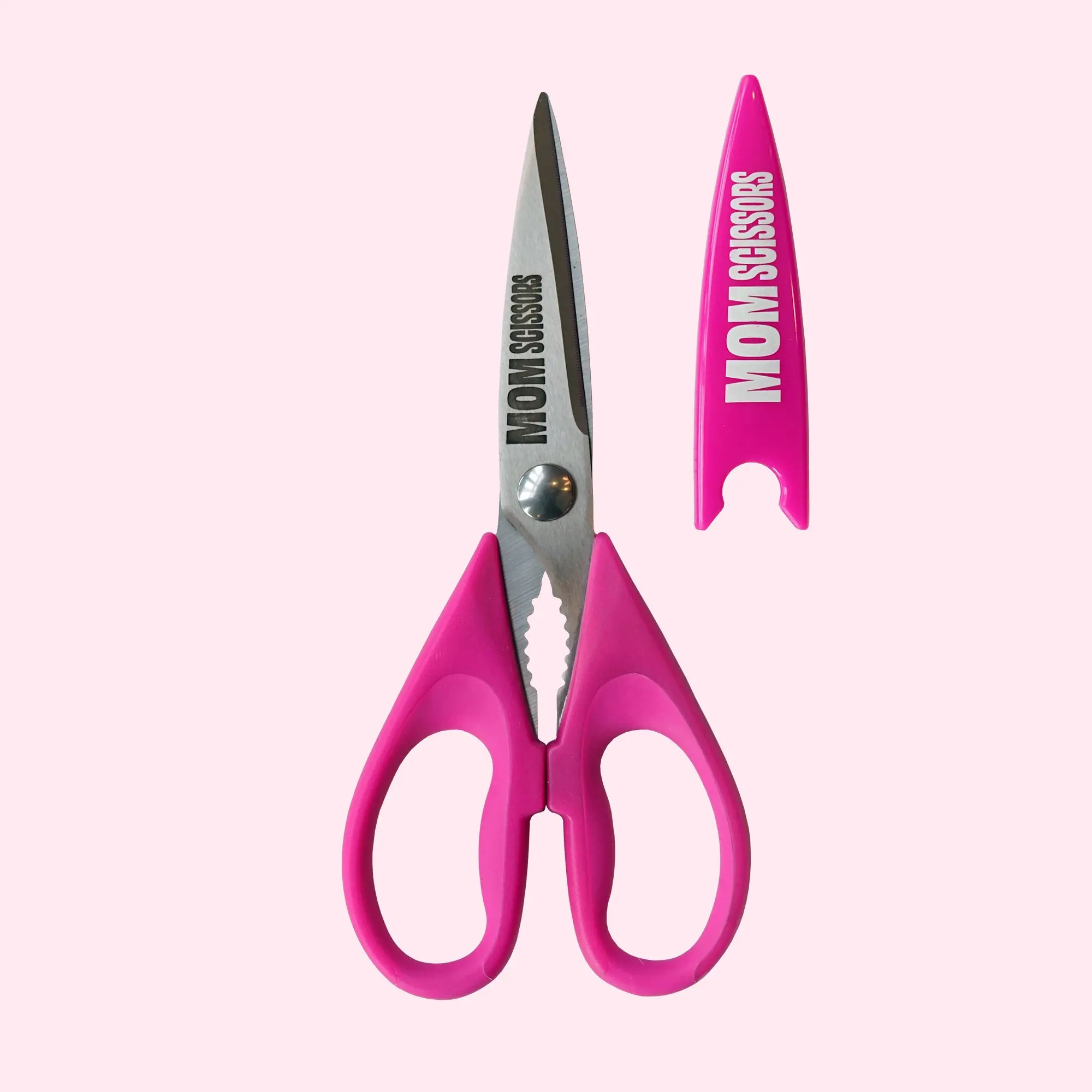 Mom Scissors - Baby Food Scissors - cut toddler food at home and on the go