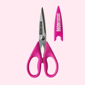 Mom Scissors - Baby Food Scissors - cut toddler food at home and on the go