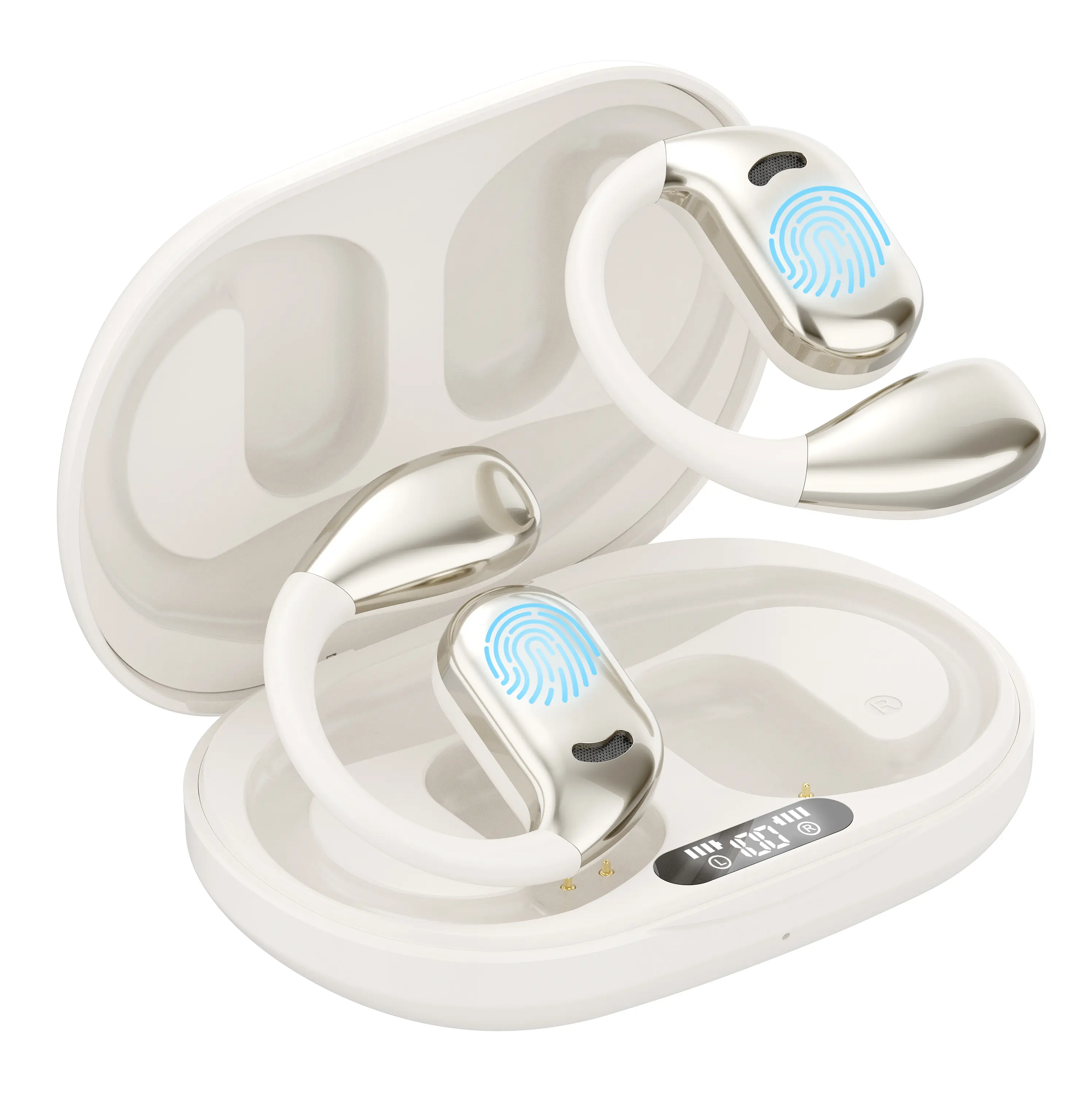 M75 Headphones with Ultra-modern Technology, Customizable Features, Spatial Audio Function, Echo Cancellation Feature, Vivid Sound Quality, Endurance Battery Life and Adjustable Fit