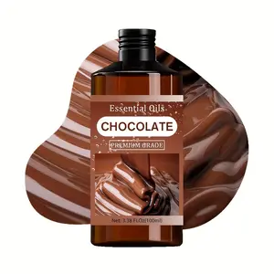 100ML Chocolate Scented Premium Essential Aromatherapy Oil, Long-Lasting Fragrance, Home Use, Nail Hair Skin Care, Massage Diffuser Humidifier, Essential Oils