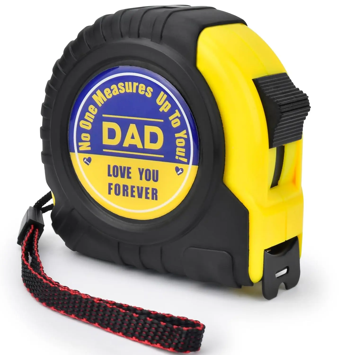 Christmas Gifts for Dad Tape Measure - Measuring Tape 25 ft Stocking Stuffers for Dad Birthday Fathers Day from  Daughter Son Wife Engraved Retractable Digital Carpenter Tool Measurement Tape