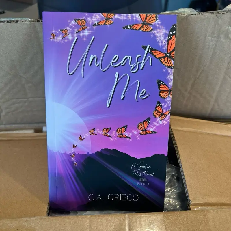 Unleash Me paperback Magnolia Falls Ranch book 3 Unsprayed signed novel