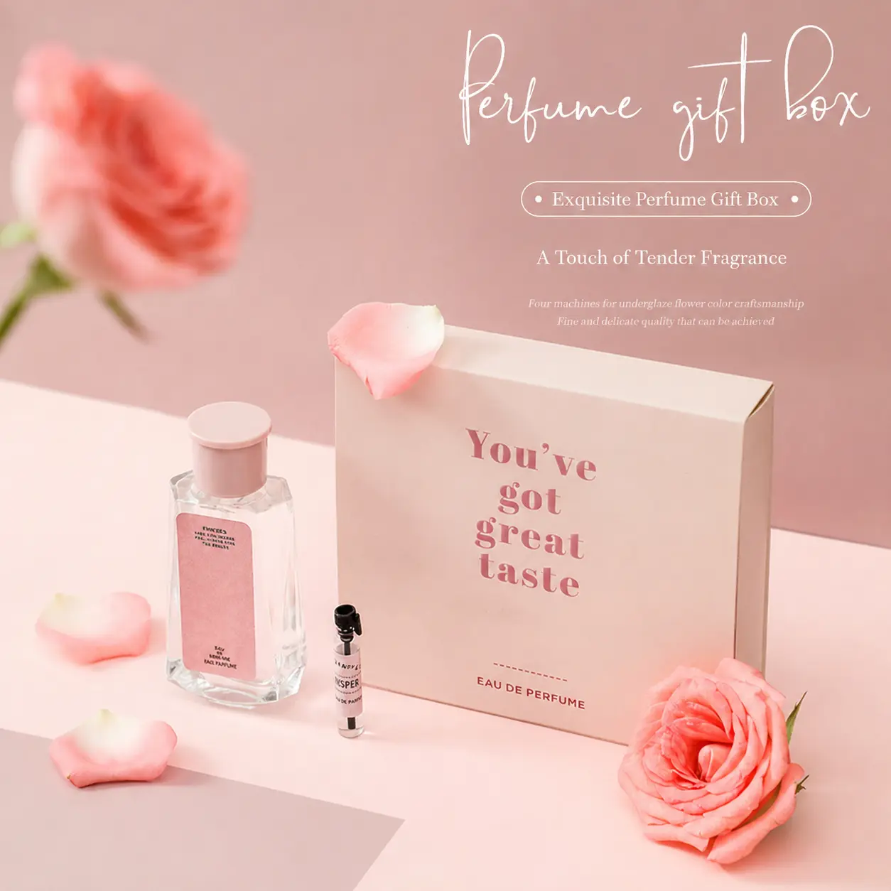 Exquisite Perfume Gift Box - A Touch of Tender Fragrance for You've Got Great Taste Eau de Parfum Set