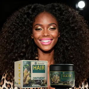 MegustaMe Ginger Hair Strengthening Balm - Scalp Stimulator for Thicker Fuller Hair 30ml Natural Hair Growth Solution minoxidil women aja rubia hair products oil brazilian bare shave syrup perfectly cut creams rosemary hydrosol