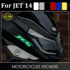 VLPD SYM Jet 14 Waterproof Motorcycle Sticker - 125cc Snowmobile Sticker with Strong "SYM" Design, Durable Adhesive, Enhanced Visibility and Style, Motorcycle Accessories, Vivid Sticker Design, High Quality Stickers