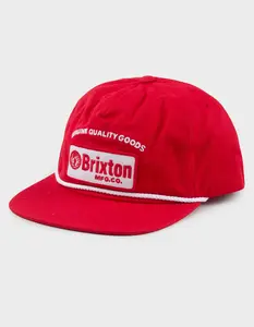 BRIXTON Tradesman Snapback Hat