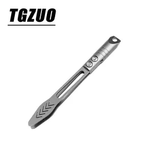 Titanium Alloy Tweezers, Corrosion Resistant, Durable Daily Edc Tool, Essential Handheld Instrument for Everyday Use