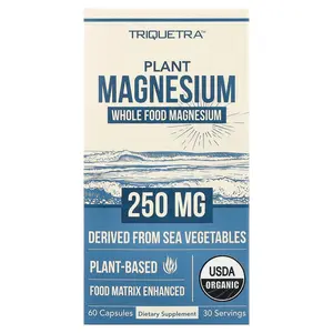 Triquetra Health Plant Magnesium, 60 Capsules
