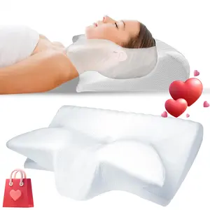 Tailsup Memory foam Pillow,1piece Pillow,Portable Durable Pillow for Sleeping,Bedding for Home Bedroom School Dormitory Outdoor Travel