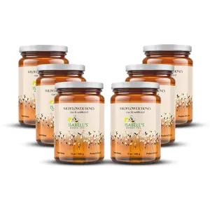 6 Packs of Wildflower Honey - 100% Natural Honey (12 Oz Each)