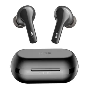 Tozo Agile Pods A00E2 Bluetooth Wireless Earbuds with Charging Case, IPX5 Waterproof - Black
