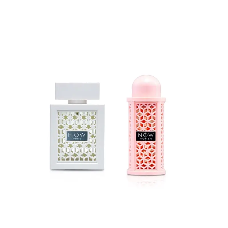 Rave Now White & Rave Now Pink by Lattafa EDP 3.4oz Combo Pack