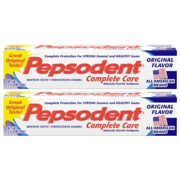 Pepsodent Complete Care Anticavity Toothpaste - 5.5 oz - 2 pk Pepsodent Complete Care Anticavity Toothpaste - 5.5 oz - 2 pk