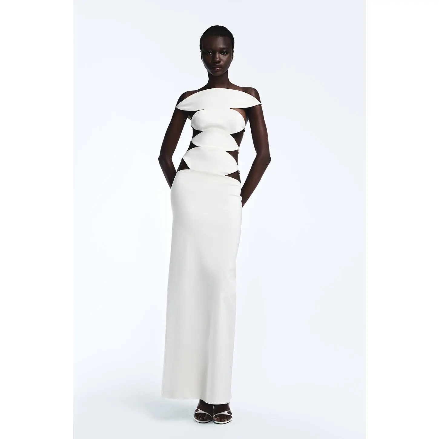 REVOLVE LOS ANGELES Elettra Maxi Dress in Ivory