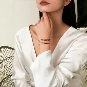 I'd Help You Bury The Body Morse Code Bracelet for Women Gold Friendship Bracelet Jewelry