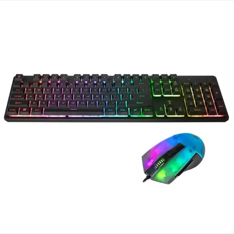 iBUYPOWER Chimera KM7 Gaming Keyboard and Mouse Combo RGB, Black