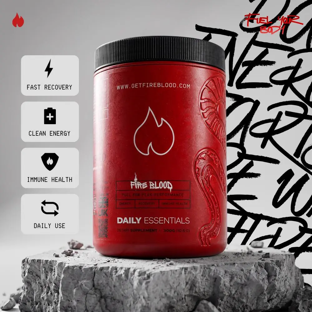 Fireblood Energy Beverage, Health & Nutrition Wellness Supplement
