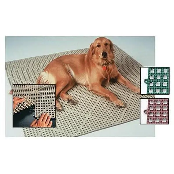 Dri-Dek Anti-Bacterial Interlocking Tiles, Sheets & Rolls – Durable Pet & Kennel Mats
