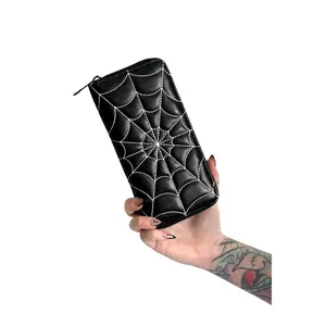 Spiderweb Wallet - Black/White