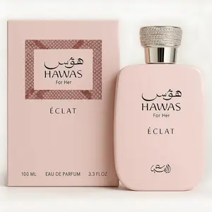 RASASI Hawas Eclat for Women Eau de Parfum Spray, 3.4 Ounce