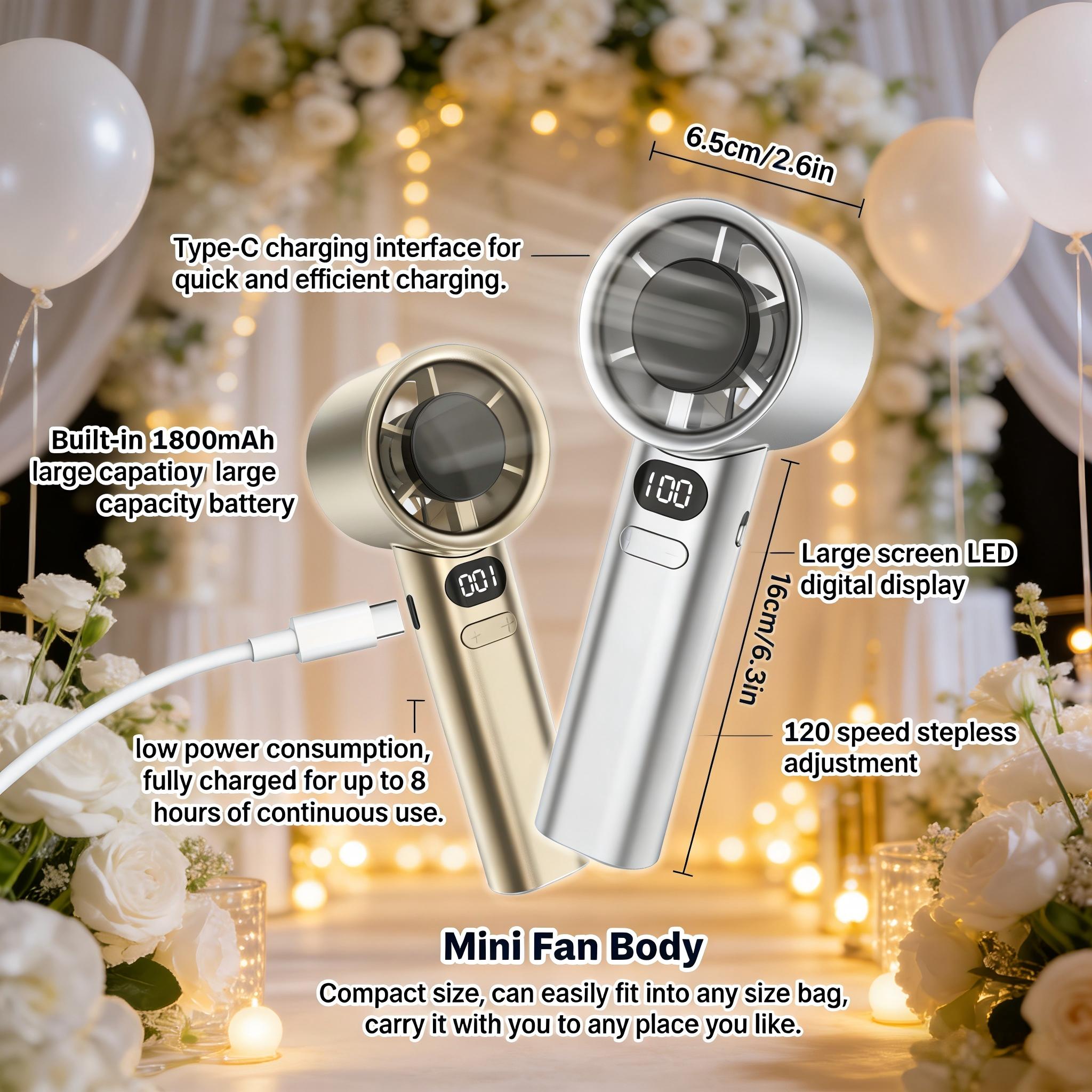 Portable Rhinestone Mini Fan , 17000RPM High-Speed Handheld Fan, USB-C Rechargeable Pocket Fan, Long Battery Life, Small Travel Fan for Wedding, Party, Commuting, Outdoor, Gifts for Women Portable Rhinestone Mini Fan , 17000RPM High-Speed Handheld Fan, USB-C Rechargeable Pocket Fan, Long Battery Life, Small Travel Fan for Wedding, Party, Commuting, Outdoor, Gifts for Women