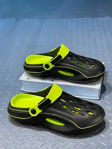 4 Colors Couple Clogs Hollow Out Soft Sole 36-45 Size Indoor/Outdoor Commute - EVA Rubber, AntiSlip Breathable Durable
