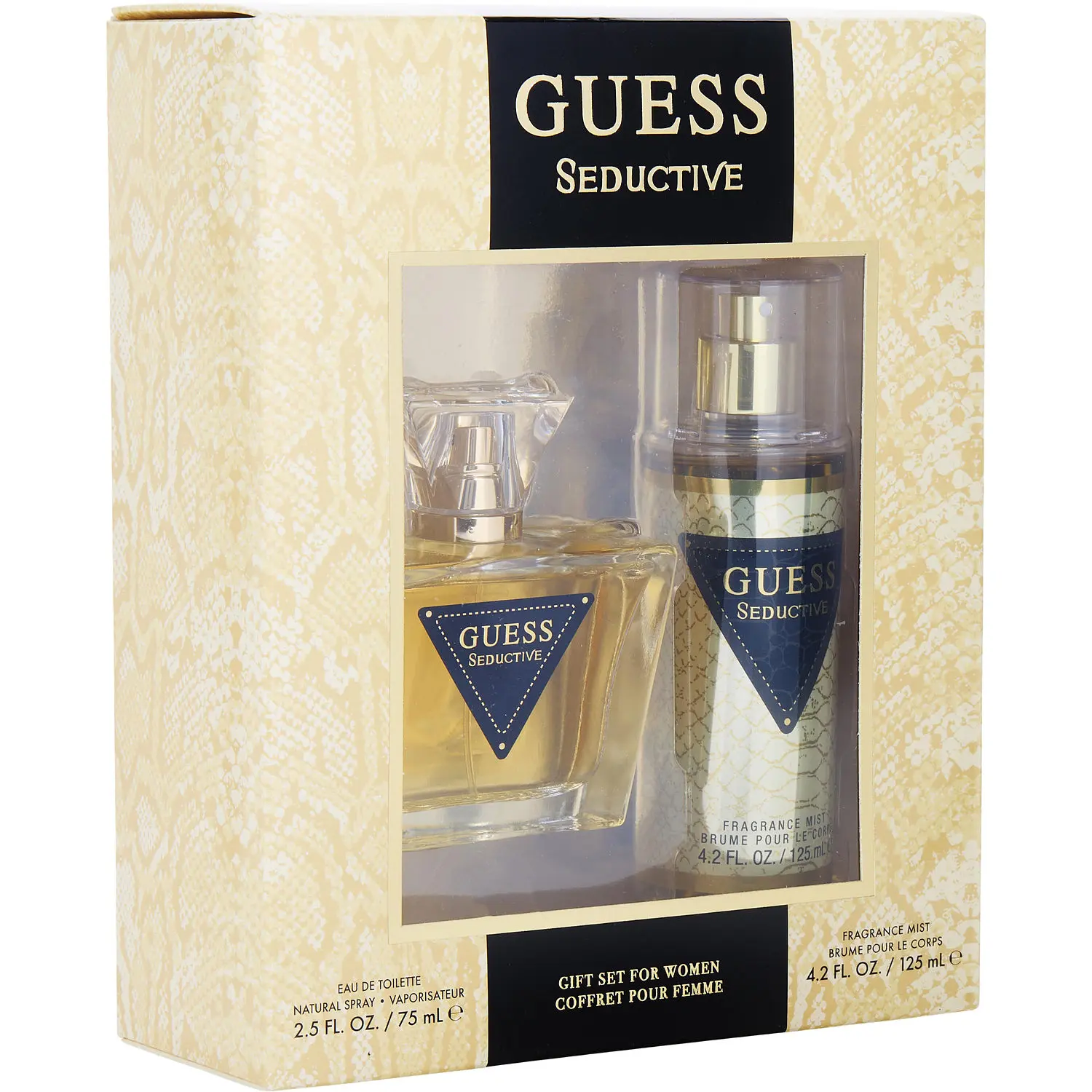 Guess Seductive Set-Edt Spray 2.5 Oz & Fragrance Mist 4.2 Oz For Women
