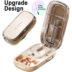 [Flash Sale Gift]Adjustable Pill Cutter and Splitter for Pills, Designed for Small and Tiny Tablets featuring Precise Alignment Functionality,Medicine Organizer Vitamin Organizer Basic White Healthcare,2026 Jumpstart Sale