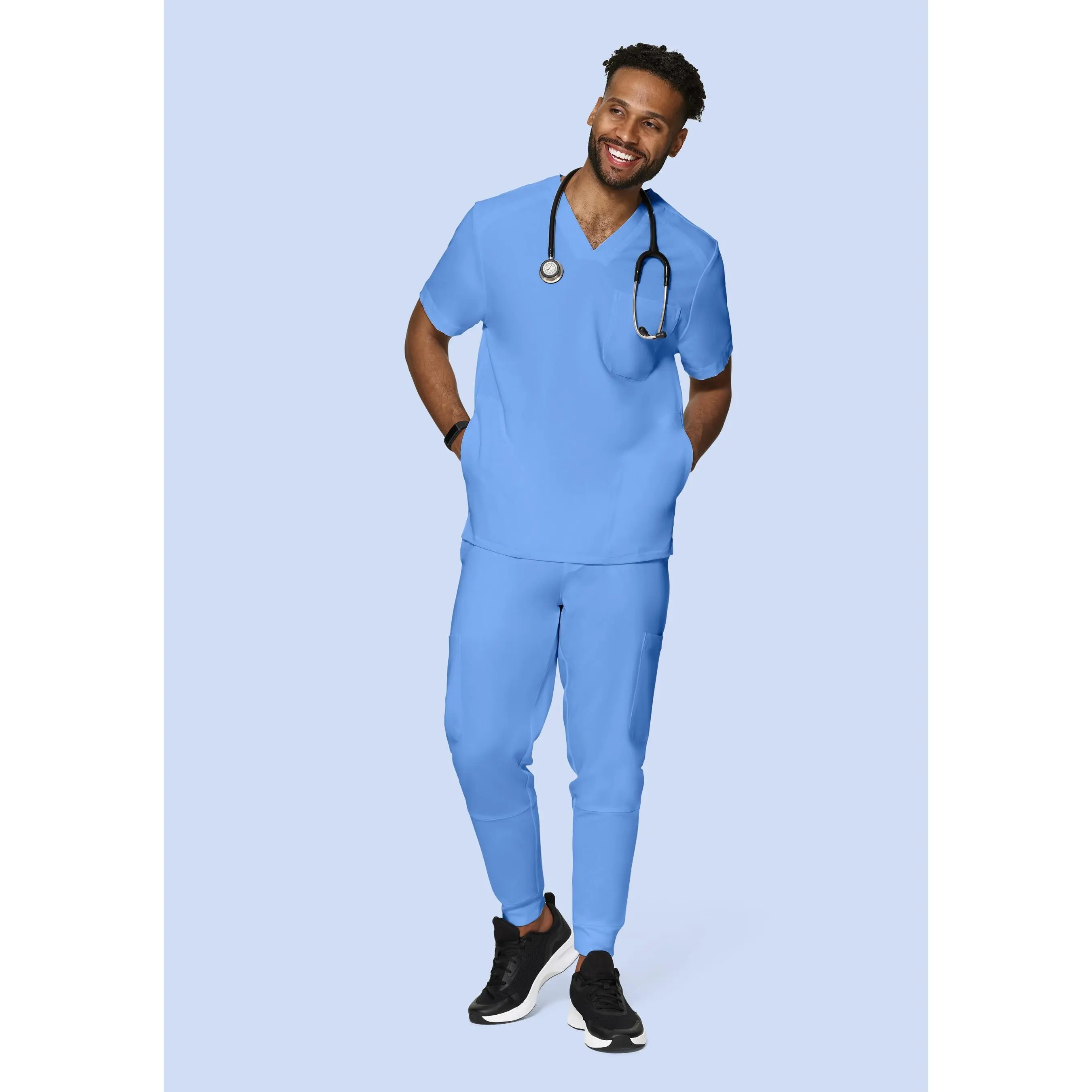 Three Pocket Top Ceil Blue
