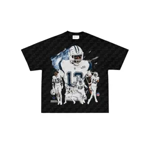 Comfort Colors Colts #13 Football Graphic T-Shirt, Indianapolis Star Player Montage Vintage Streetwear Tee, Retro Game Day Fan Shirt Athletic Style, Unisex Soft Washed Cotton Sports Apparel