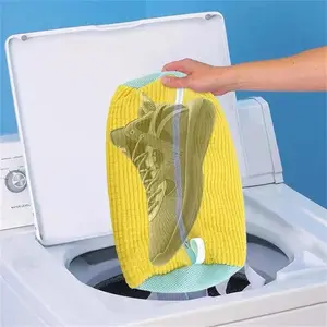 2PCS Shoe Laundry Bag,Shoe Washing Bag for Washing Machine,Machine Washable